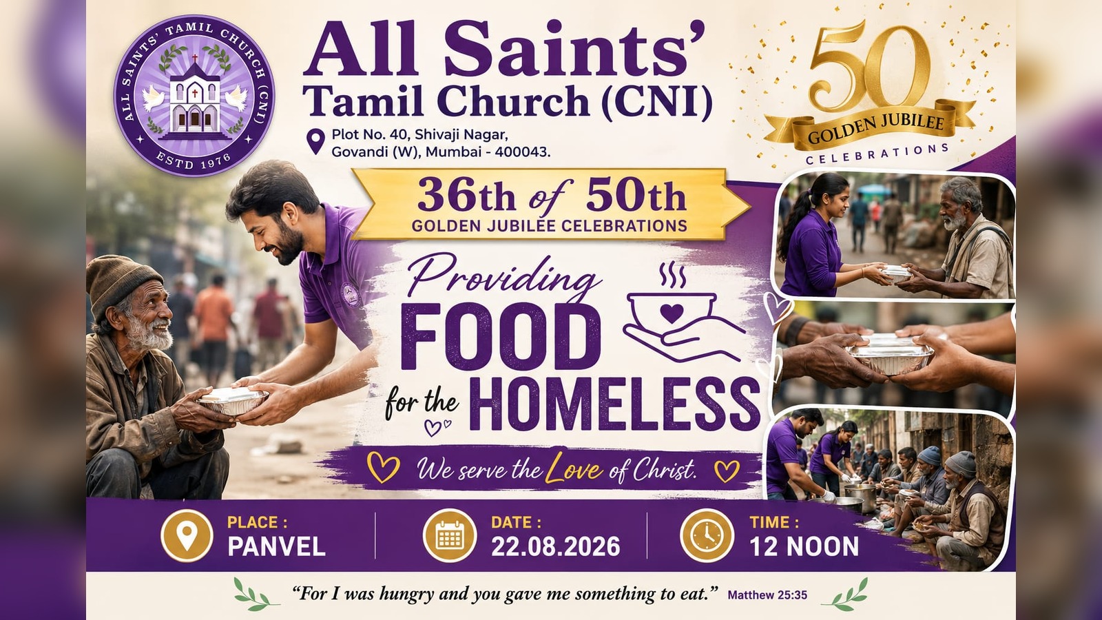 Providing Food for the Homeless cover